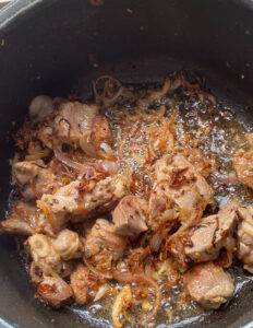 fried meat