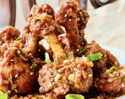 Serve hot in a platter