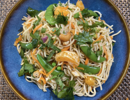 Cold noodle salad