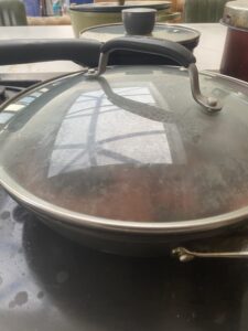 Cover and cook