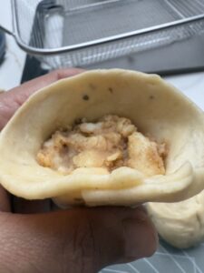 Fill it either filling